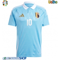 Maglie da calcio Belgio Romelu Lukaku #10 Seconda Maglia Europei 2024 Manica Corta